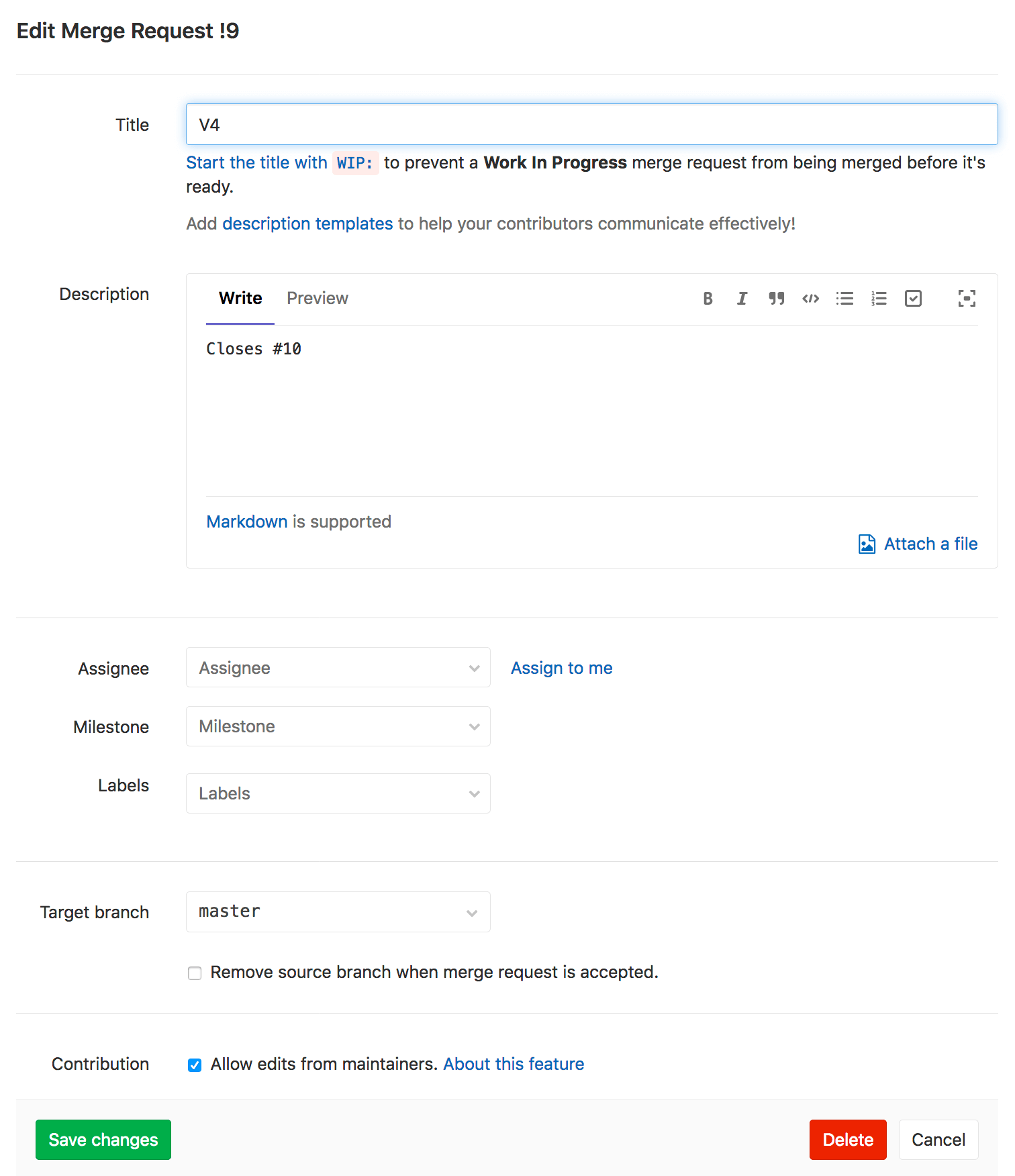 Enable maintainer edits